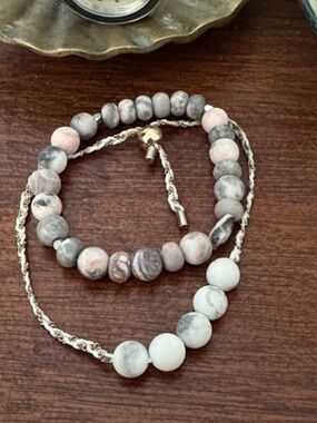 Bundle 2 Stone Bracelet Set
